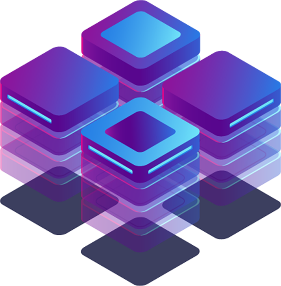 Dedicated server hardware stack illustration