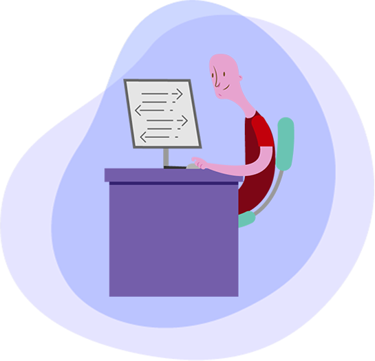 Customer support and frequently asked questions illustration